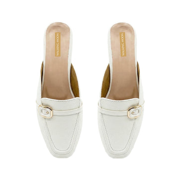 Classic Black Mule Low Heel