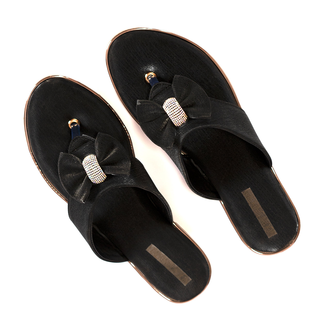 Midnight Glow Bow Flats