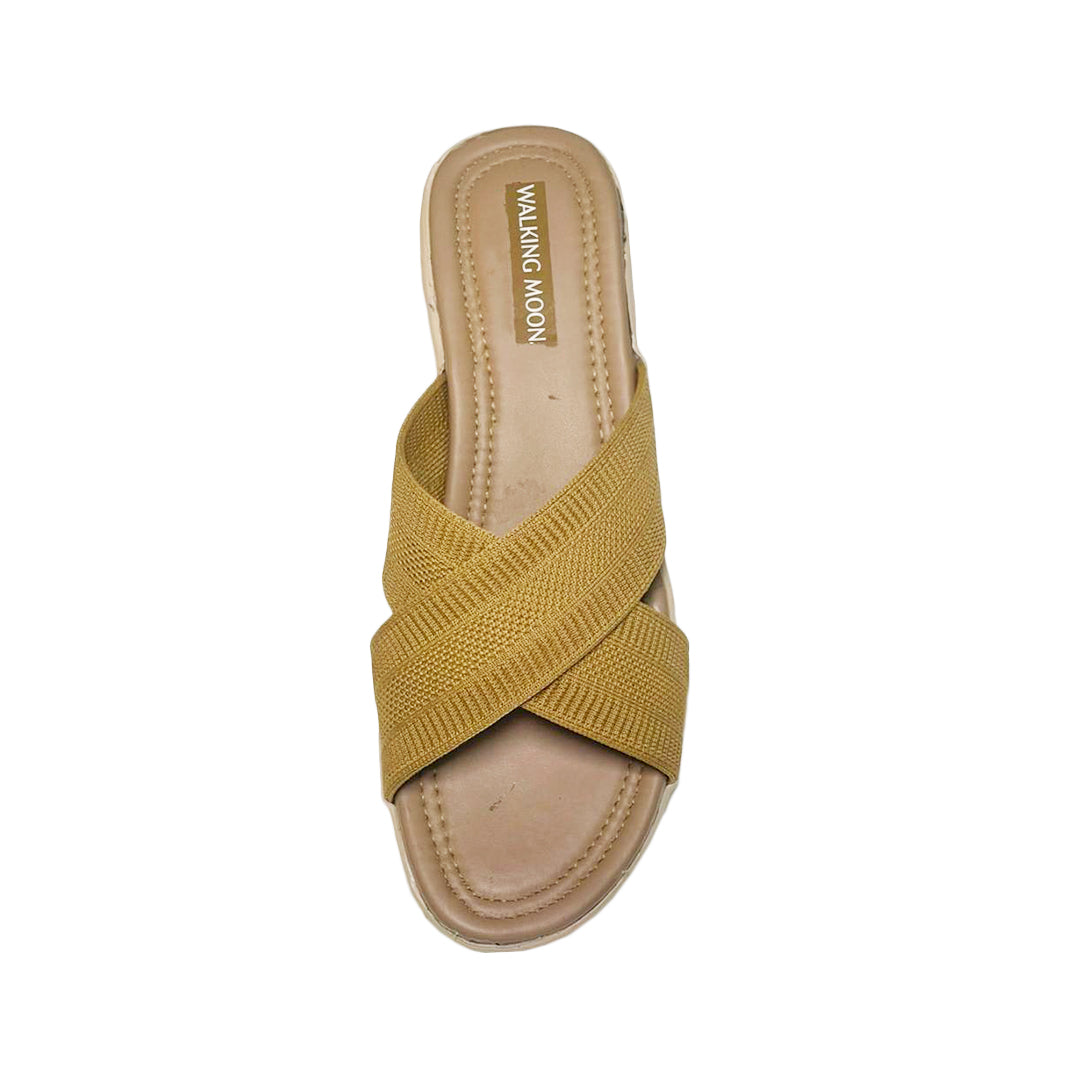 Knitted Criss Cross Flat