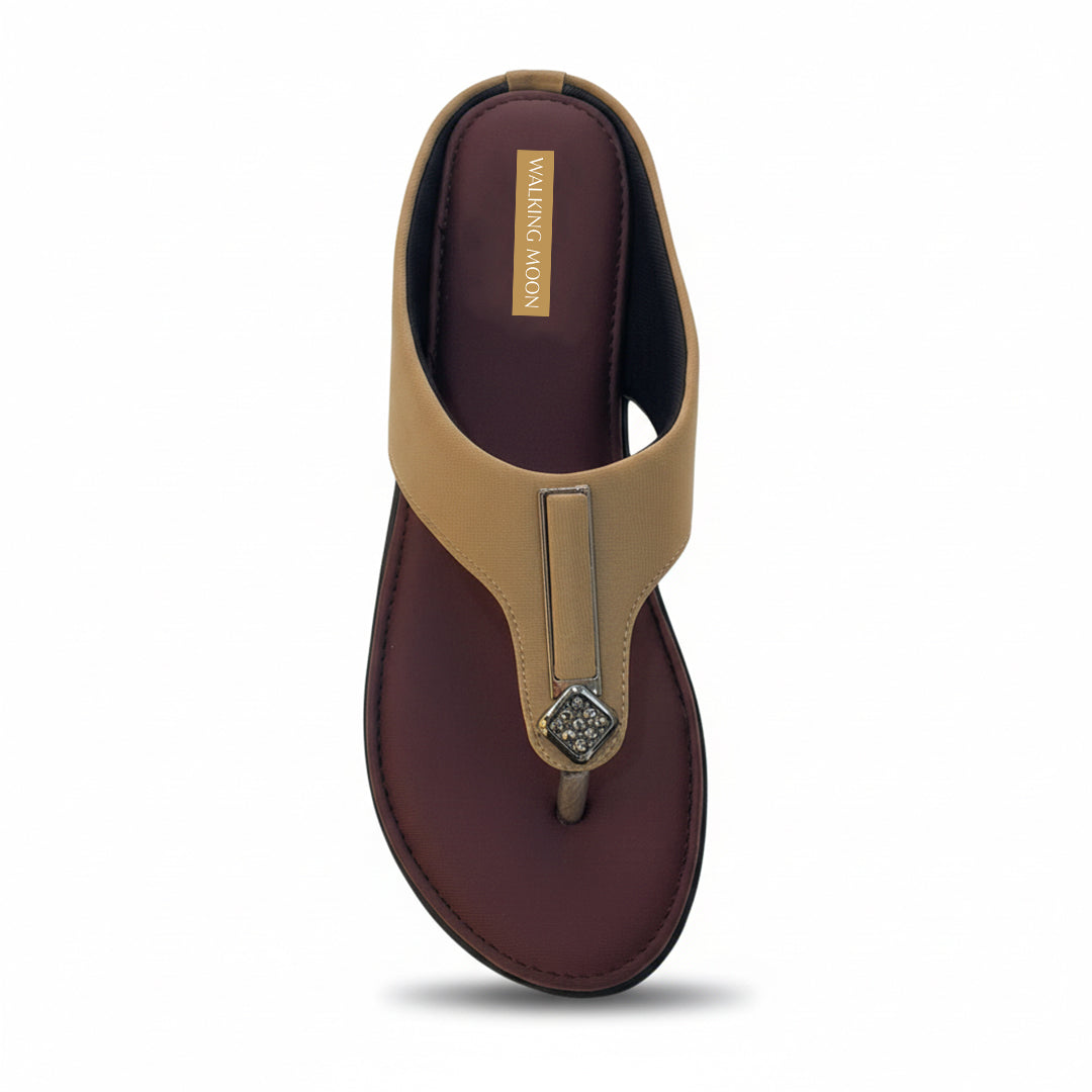 T-Strap Counter Slip-On Flat
