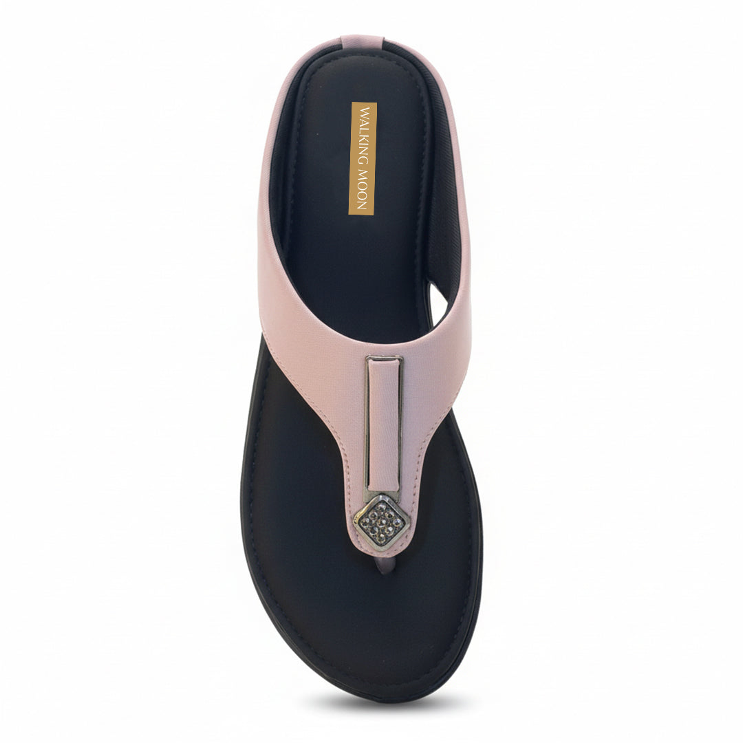 T-Strap Counter Slip-On Flat