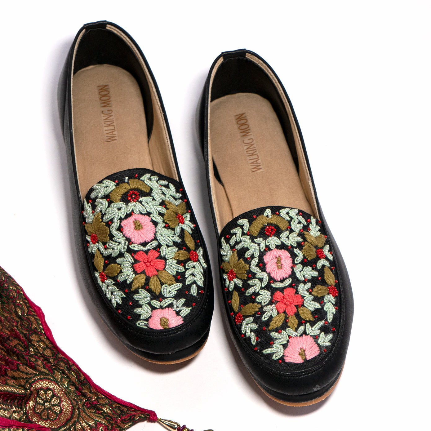 Festive Blossom Handwork Loafer