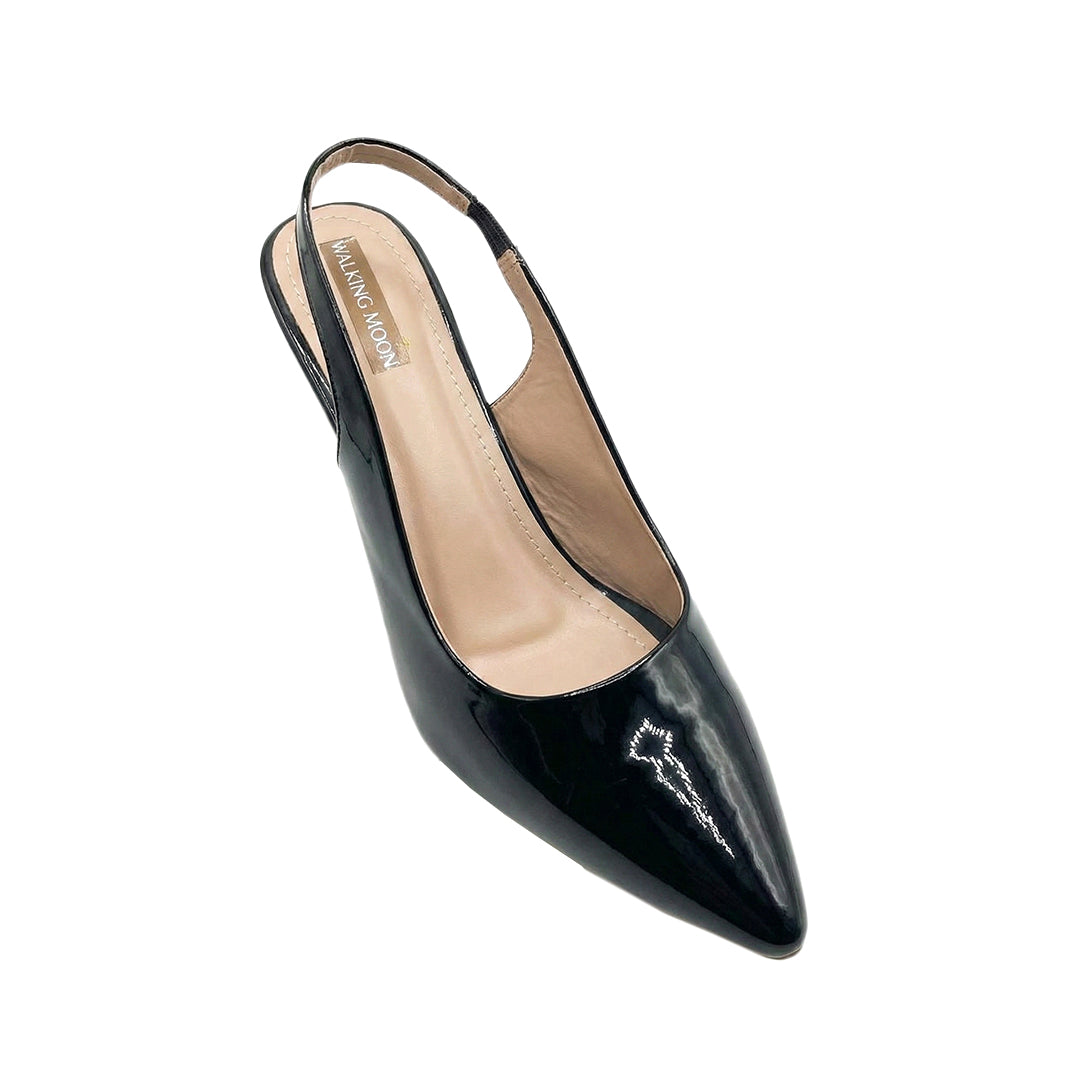Slingback Pump Pointed Toe Stiletto Heel