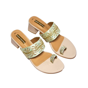 Pista Zari Block heel