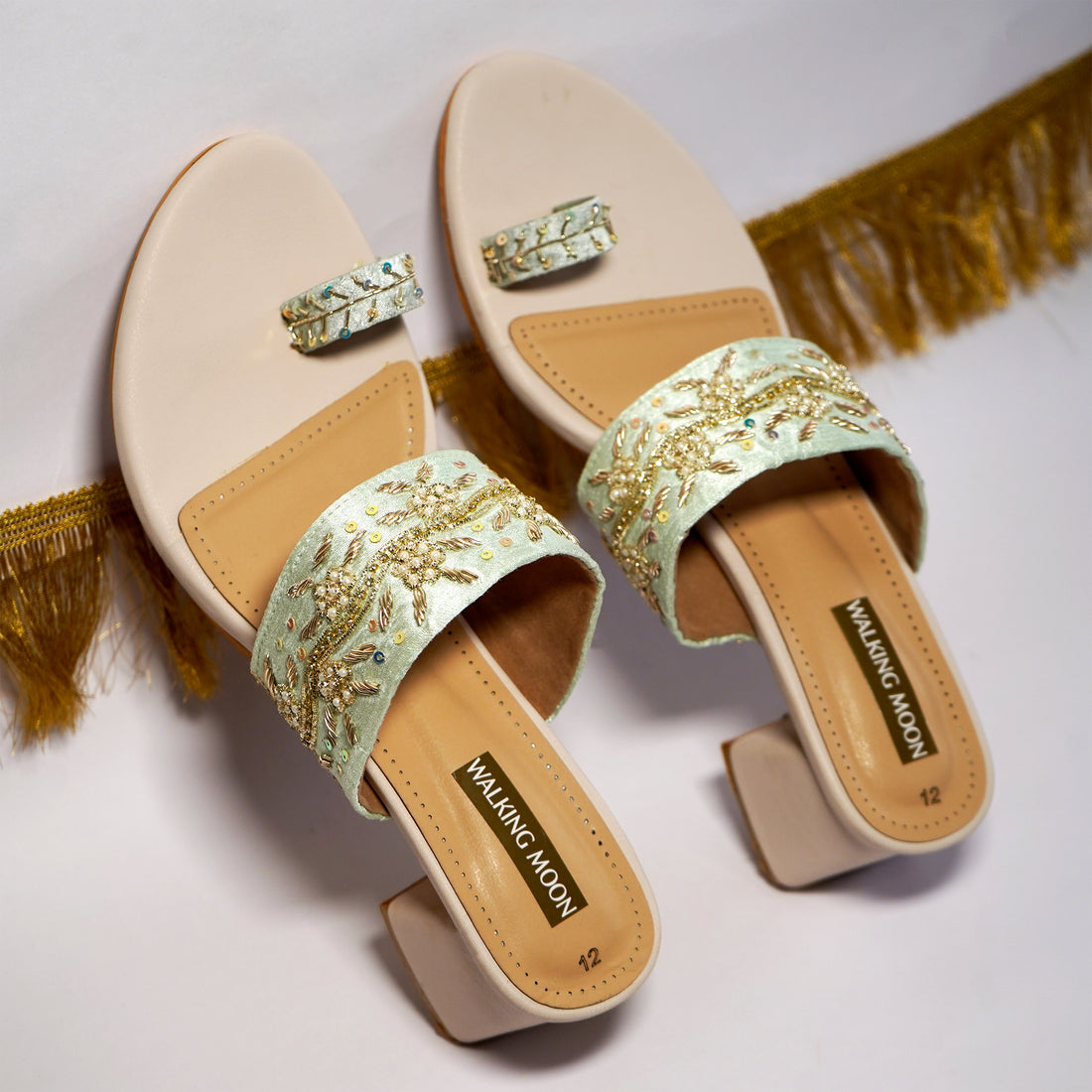 Pista Zari Block heel