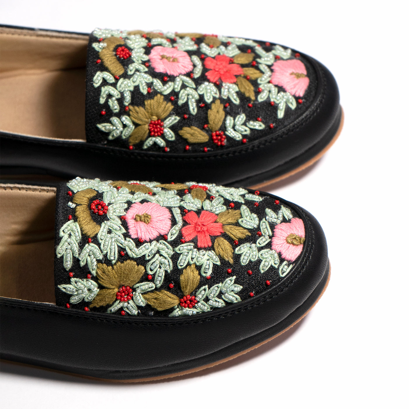 Festive Blossom Handwork Loafer