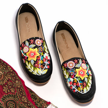 Navrang Bloom Handwork Loafer