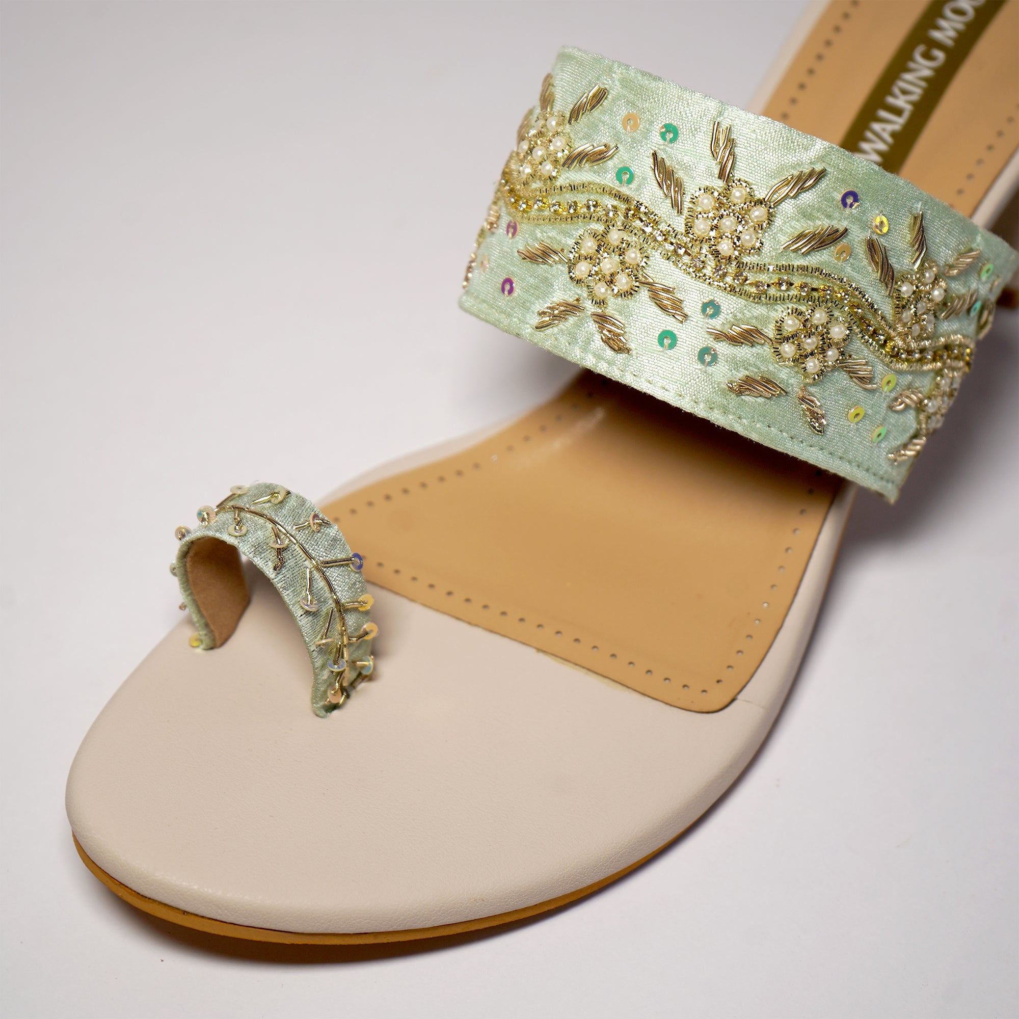 Pista Zari Block heel