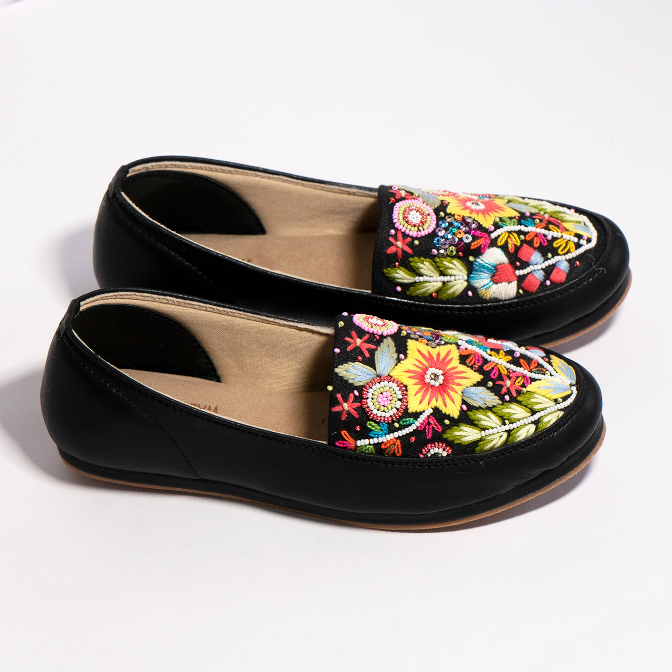 Navrang Bloom Handwork Loafer