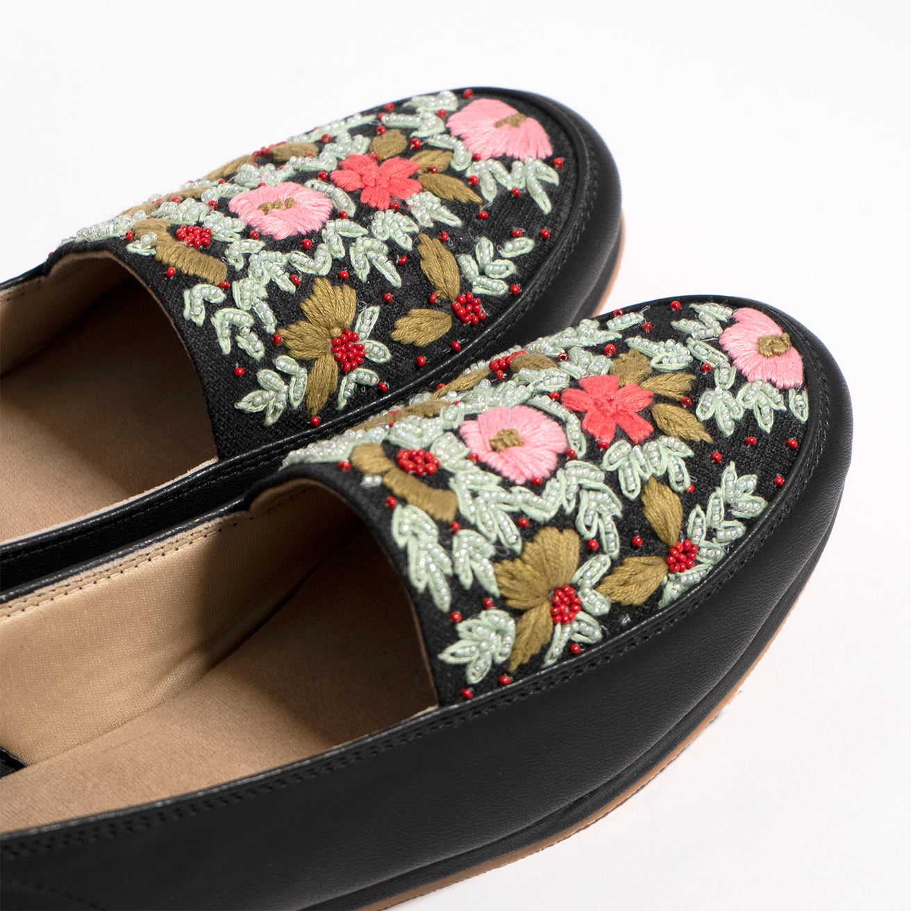 Festive Blossom Handwork Loafer