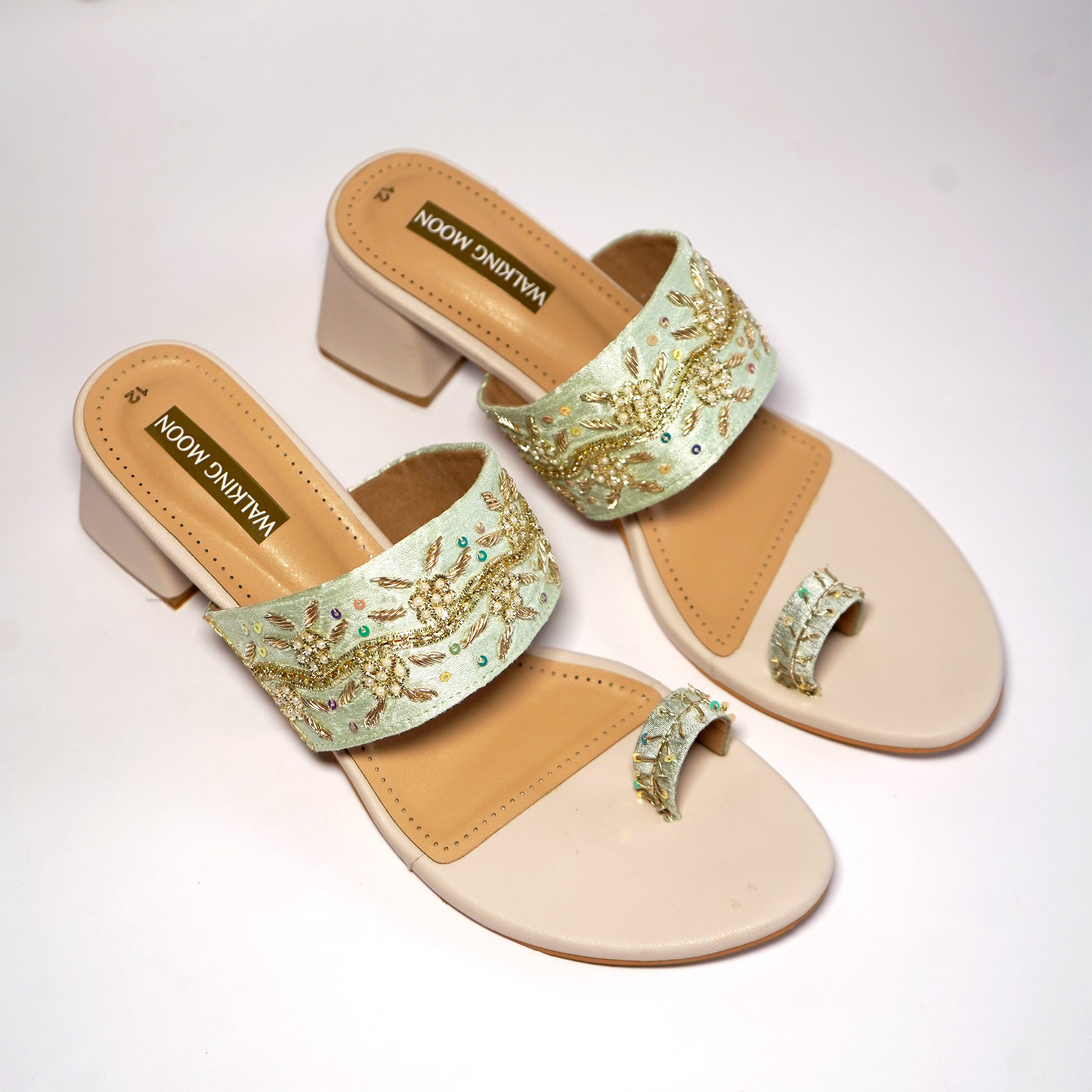 Pista Zari Block heel