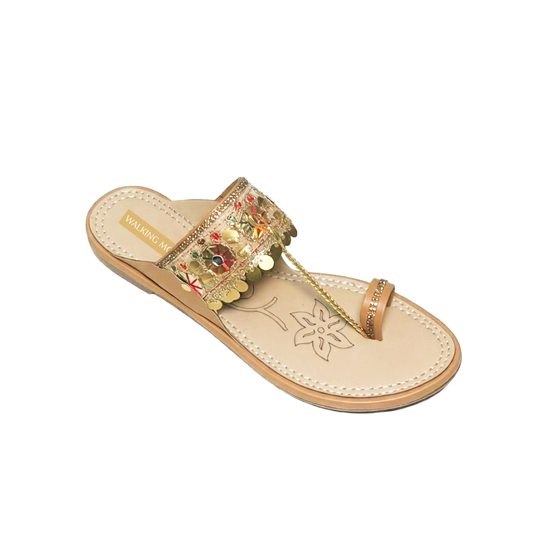 Mirror Work One-Toe Flats