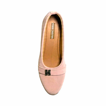 Slip On Belly Low Wedge Pink