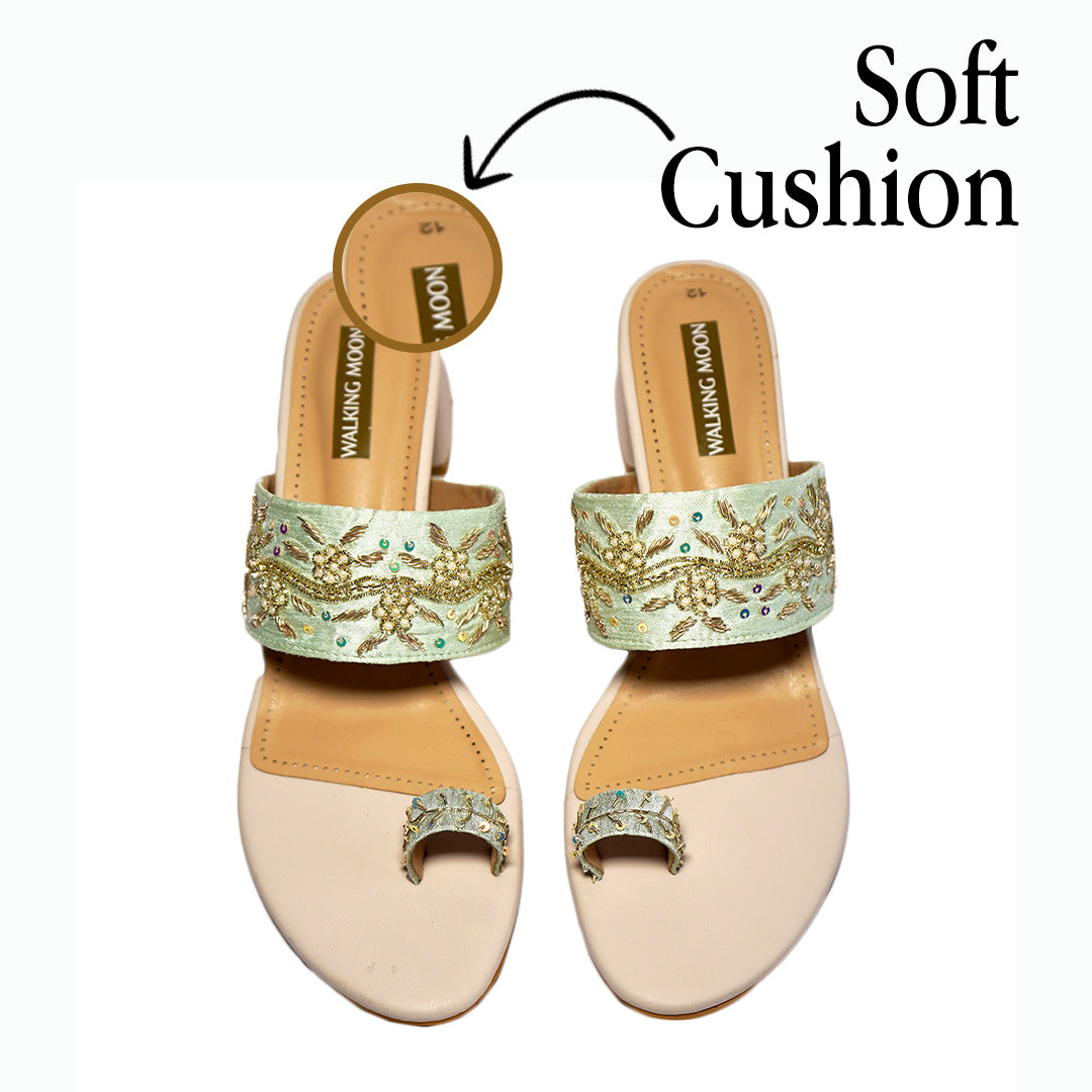 Pista Zari Block heel