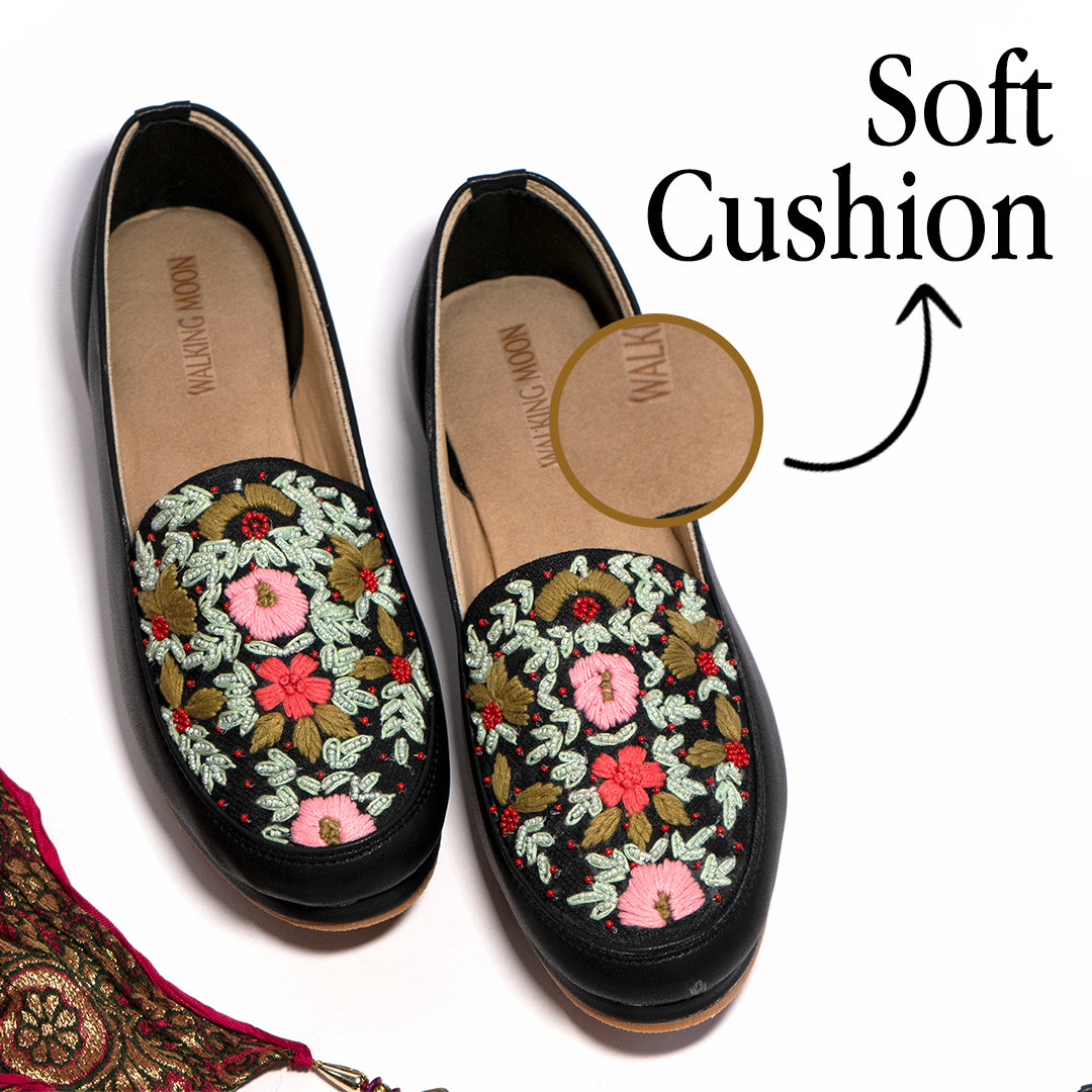 Festive Blossom Handwork Loafer