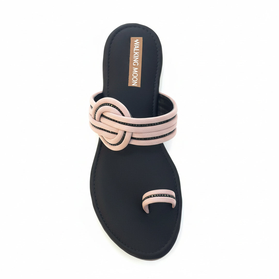 One Toe Slip-On Flat