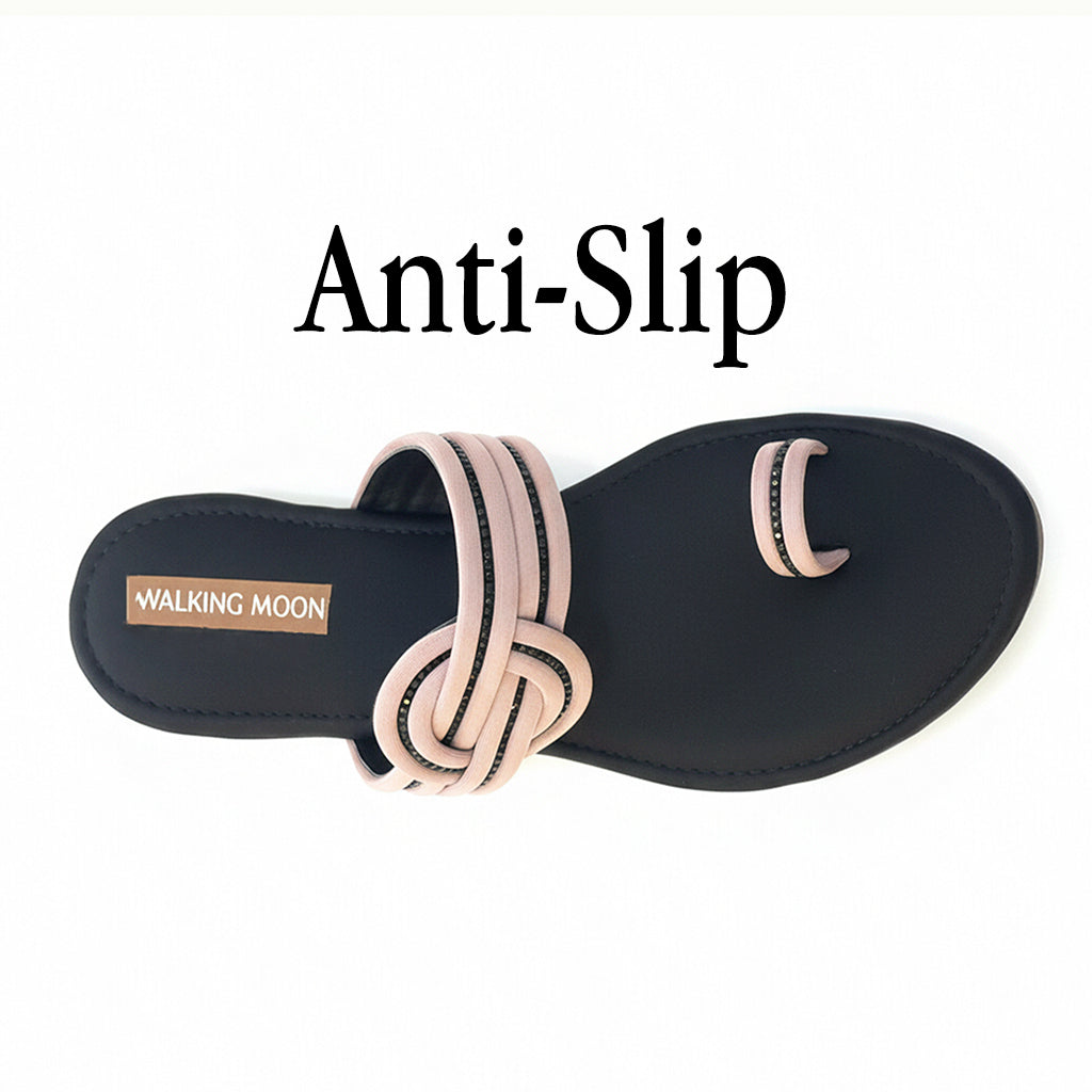 One Toe Slip-On Flat