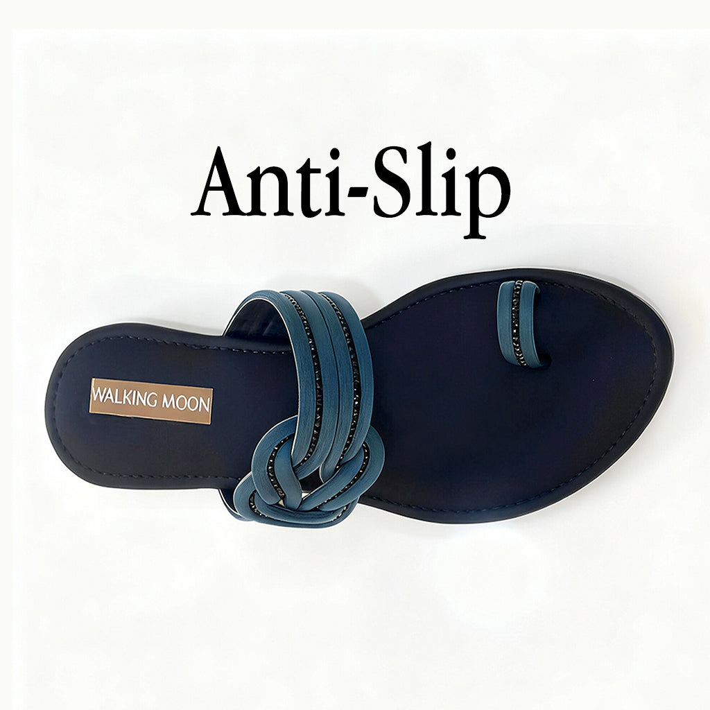 One Toe Slip-On Flat