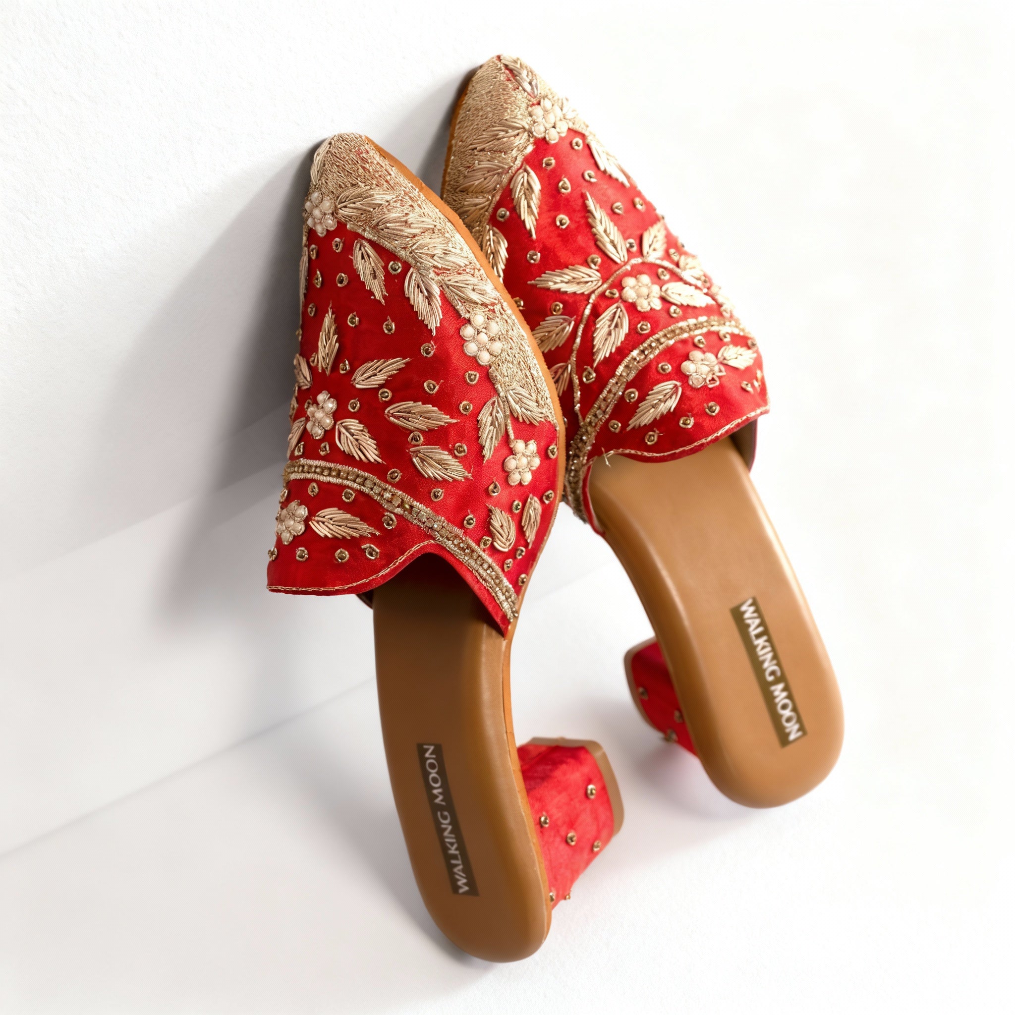 Royale Luxe Bridal Mule Heel