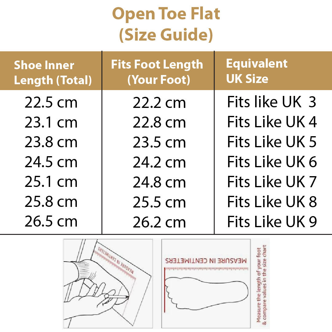Shimmer Swirl One Toe Flat