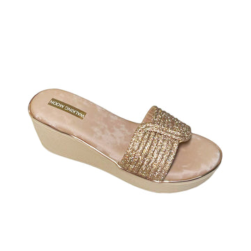 Velvet Shimmer Wedge