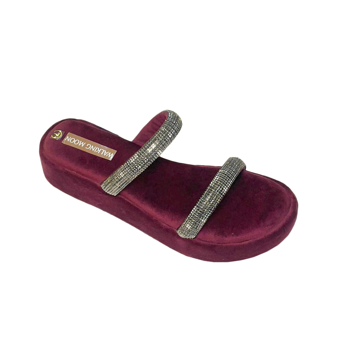 Ruby Velvet Wedge