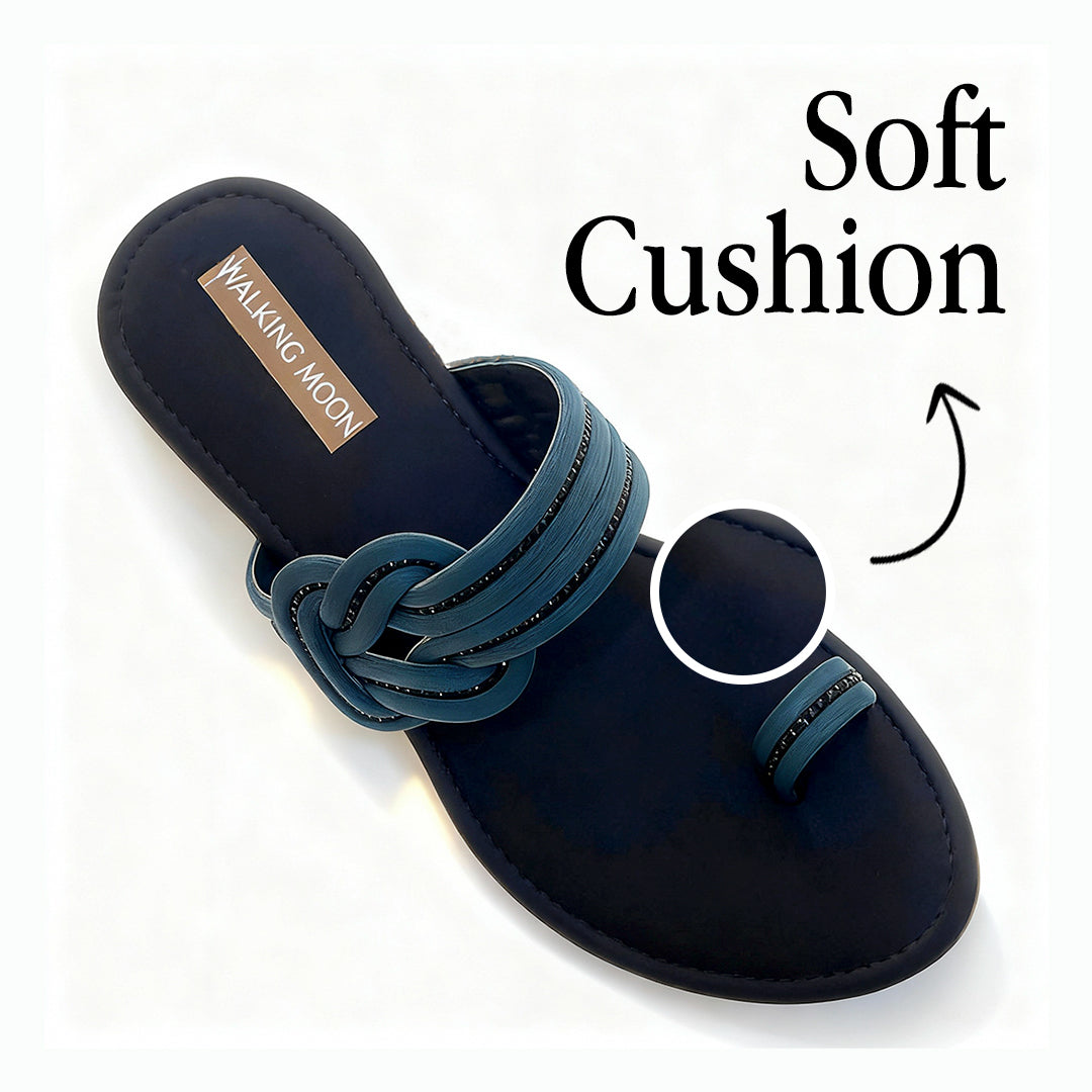 One Toe Slip-On Flat